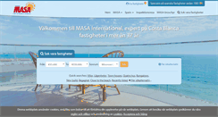 Desktop Screenshot of masainternational.se